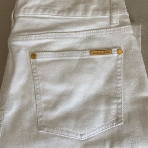 Michael Kors Women's White Denim Jeans; Size Women's 4